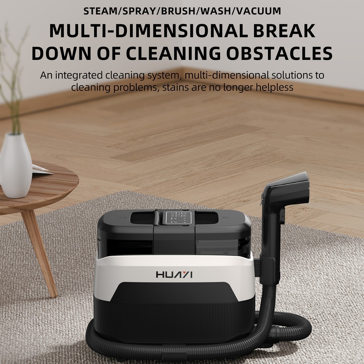 厨房油烟机高温清洁机布艺清洗机洗沙发一体机高温除螨图2