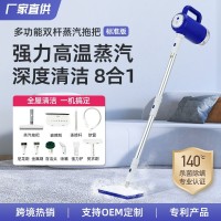厂家供应跨境家用多功能蒸汽清洁机 电动多功能蒸汽拖把Steam mop