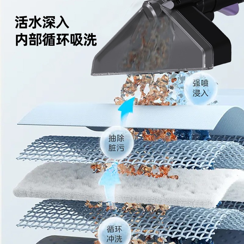 跨境多功能家用大功率布艺清洗机地毯窗帘沙发高温杀菌蒸汽清洁机图2