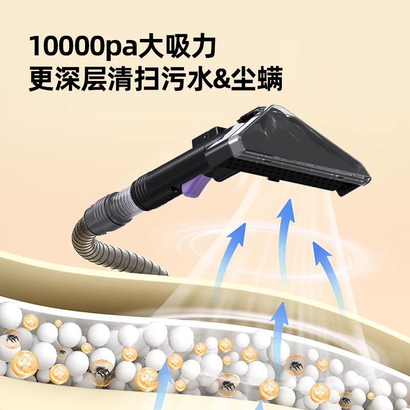 跨境多功能家用大功率布艺清洗机地毯窗帘沙发高温杀菌蒸汽清洁机图4