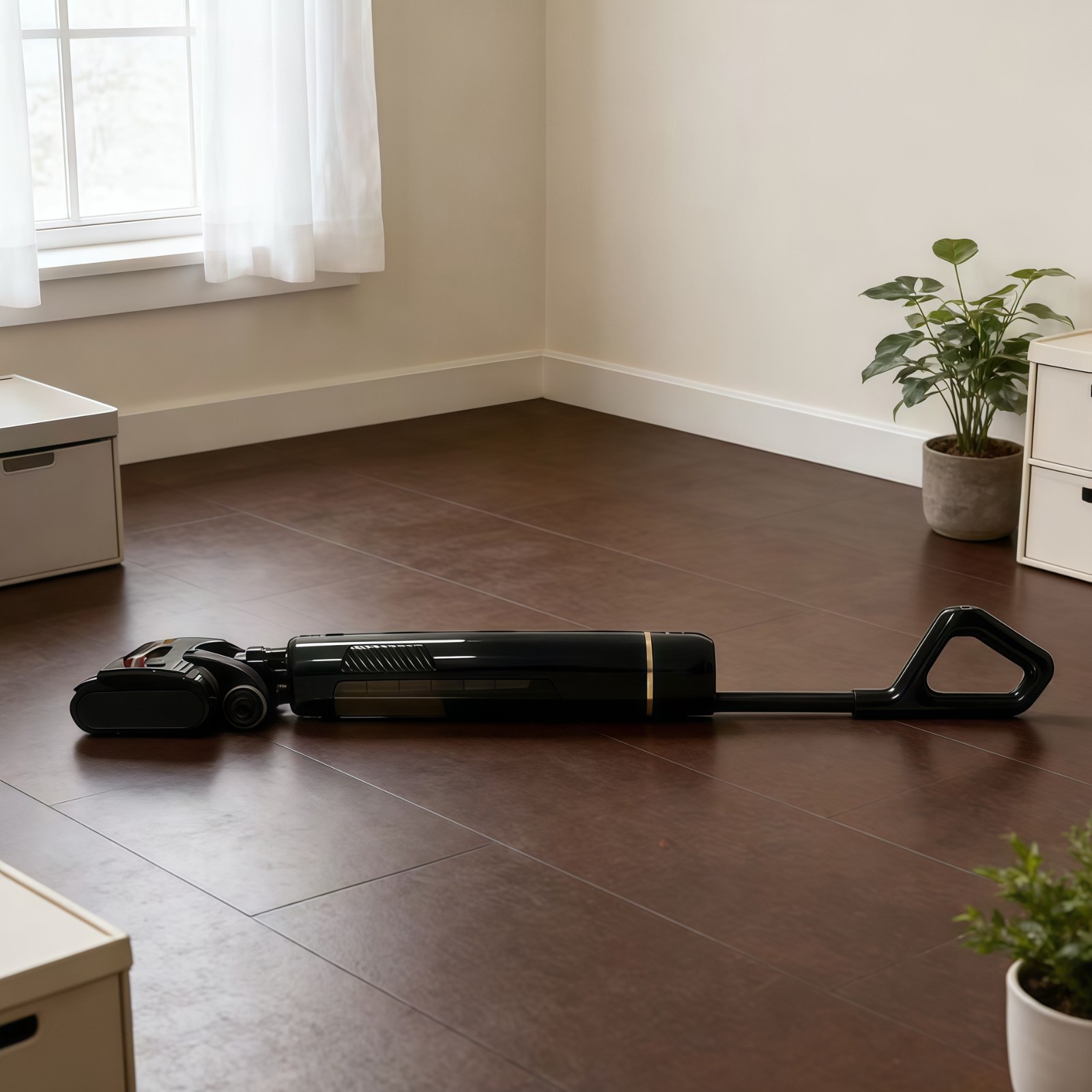 跨境智能无线手持洗地机吸拖一体家用电动拖把干湿两用拖地机图4