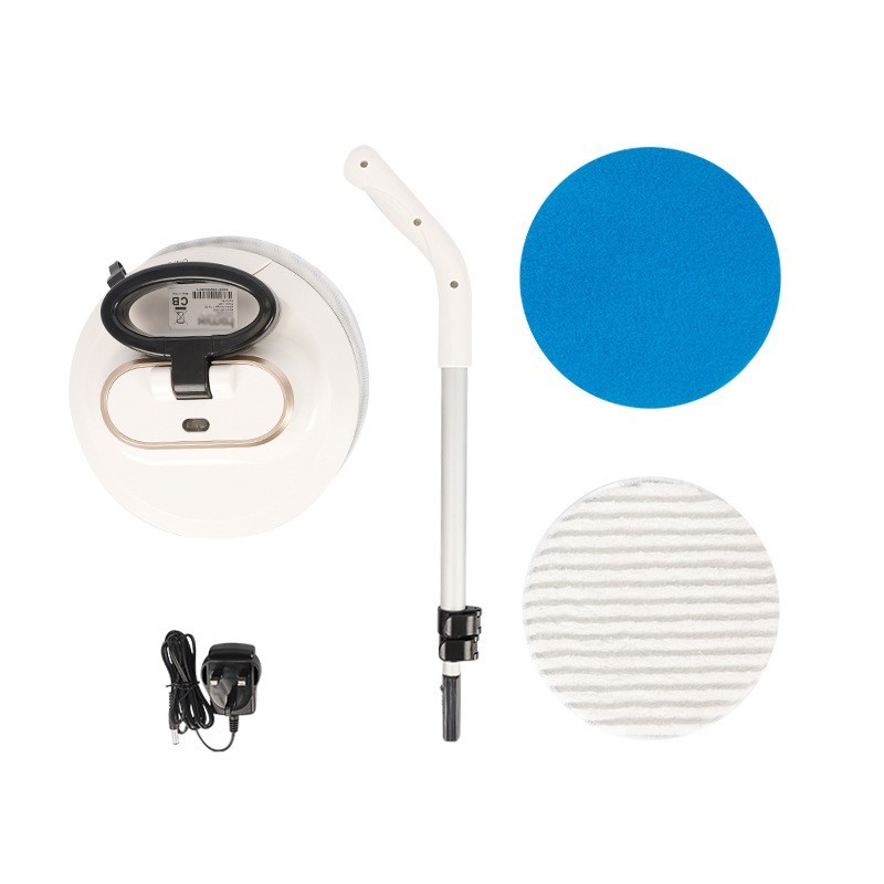 家用无线电动拖把手推式多功能手持拖把抛光打蜡地板瓷砖扫地机图3