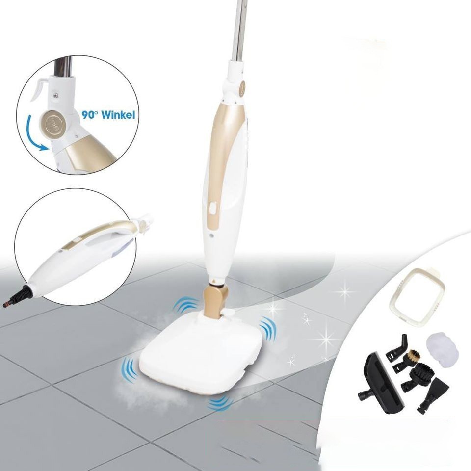 高温蒸汽清洁机方形折叠震动多功能家用拖把拖地挂烫杀菌除菌图2