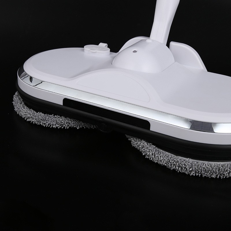 家用一键式开启可伸缩懒人拖把多种地面适用带LED可照亮电动拖把图6