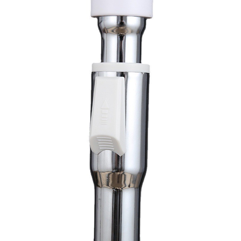 家用一键式开启可伸缩懒人拖把多种地面适用带LED可照亮电动拖把图2