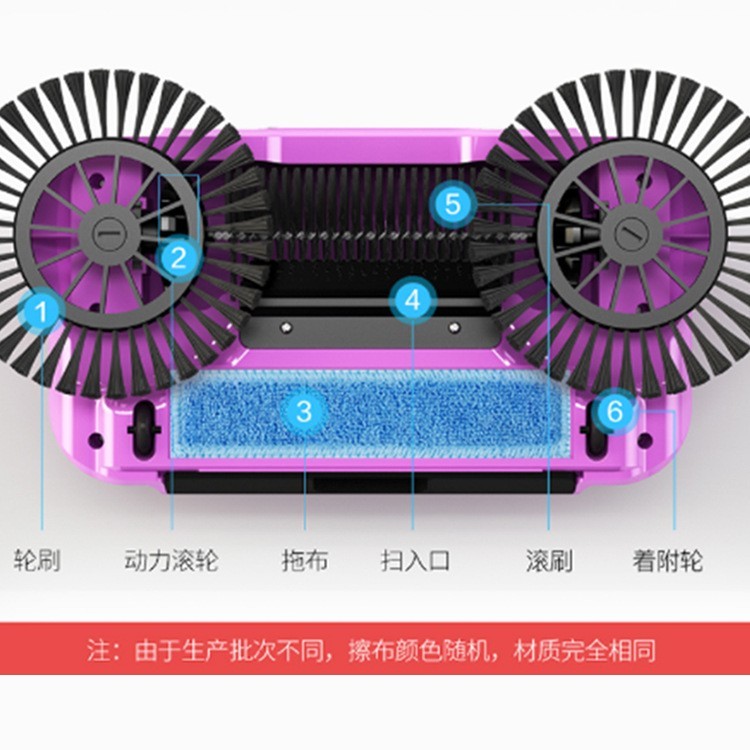 家用扫地机懒人扫把 手推式吸尘扫地机 家用扫把簸箕套装图2