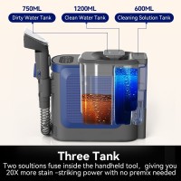 定制沙发清洗布艺机 地毯毛毯家用清洗机 外贸样品蒸汽清洁布艺机