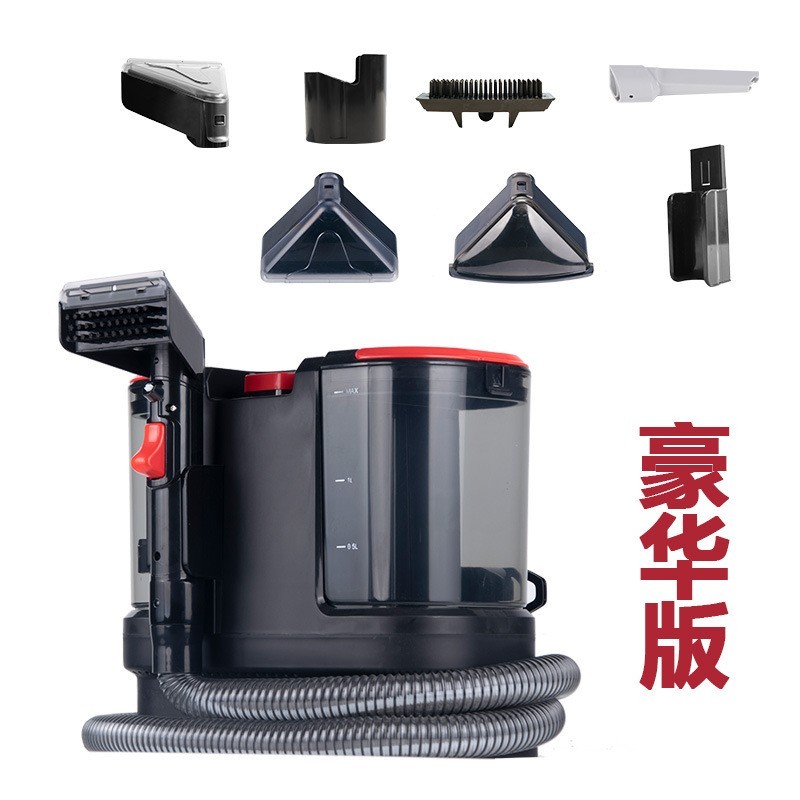 新款蒸汽布艺清洗机高温杀菌喷抽吸一体大吸力多功能款地毯清洗机图5