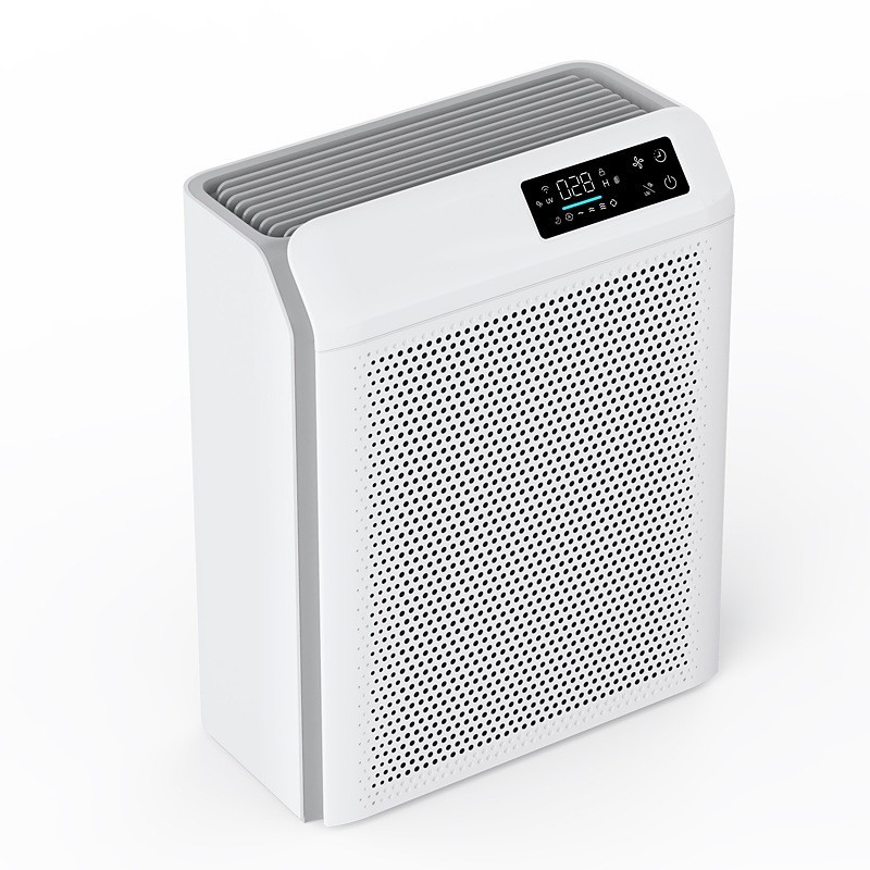 跨境空气净化器家用智能静音桌面空气UV杀菌便携式净化机滤网图5