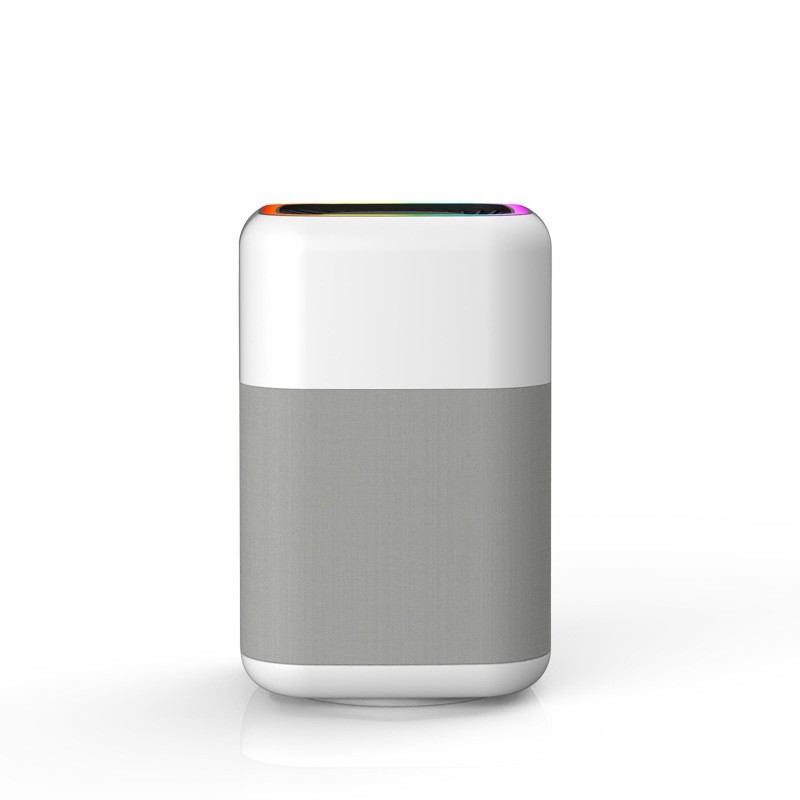 新款跨境桌面智能空气净化器家用除灰尘除烟小型便携式净化机图5