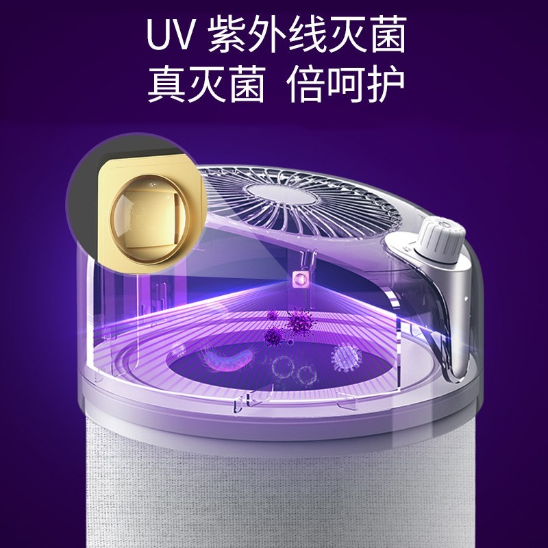 负离子空气净化器家用过滤粉尘除甲醛杀灭菌机跨境电器定制图2