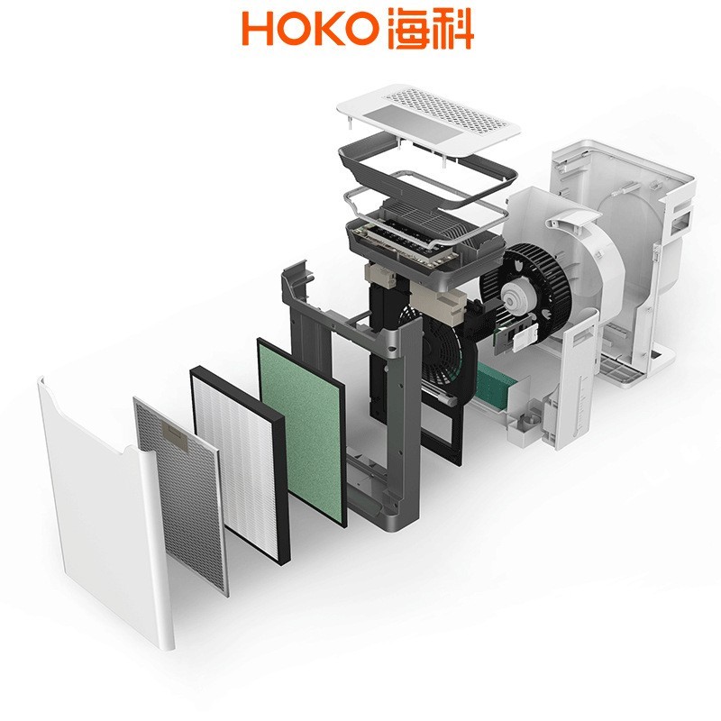定制智能光触媒负离子除烟除尘除甲醛家用空气净化器图4