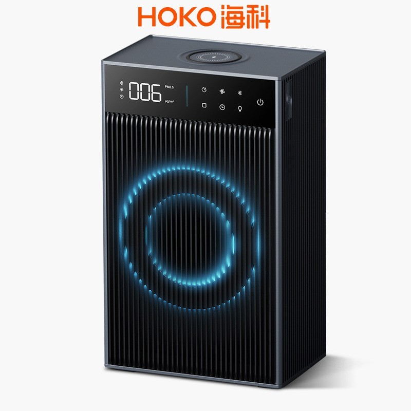 桌面空气净化器厂家小型净化机空气复合滤网除甲醛空气消毒机图2