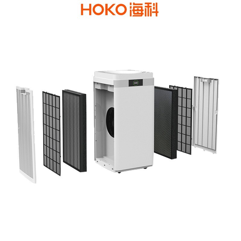 OEM代工贴牌空气净化器 商用办公室活性炭除甲醛空气净化器图5