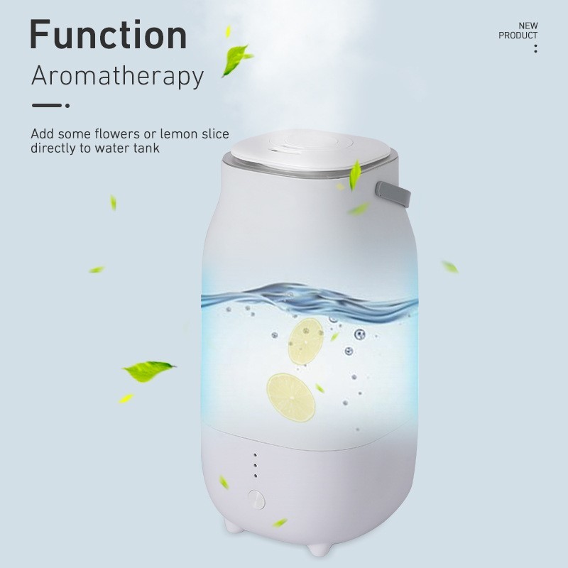 跨境工厂大容量喷雾家用加湿器办公室卧室超声雾化大雾容量加湿器图2