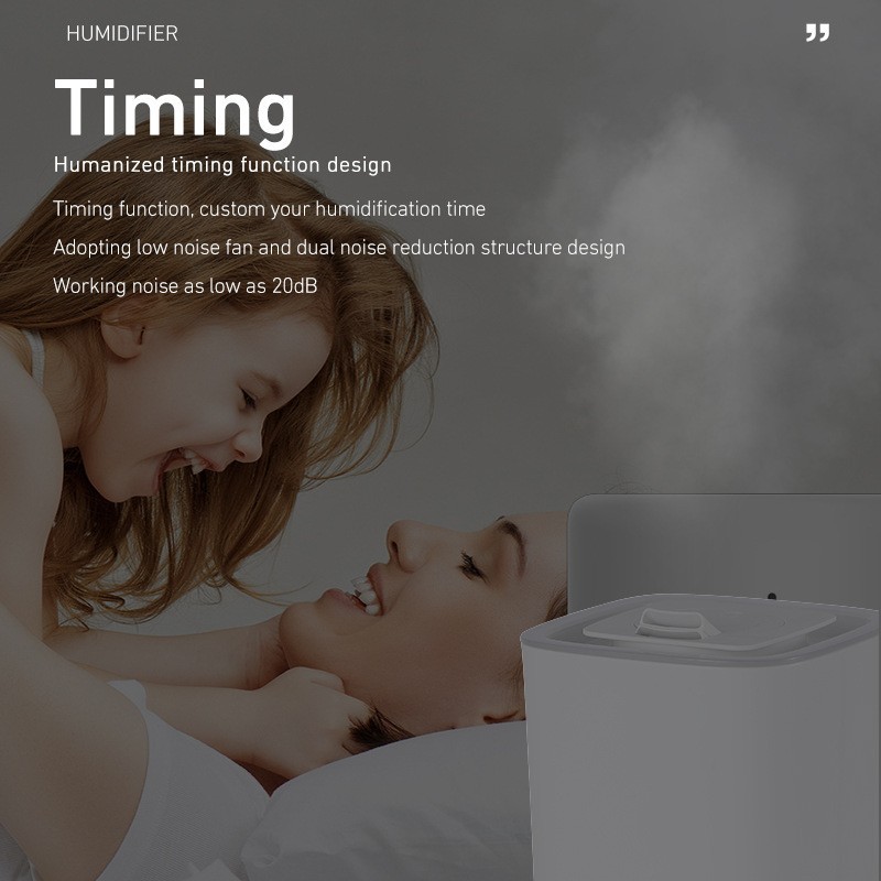 跨境桌面空气加湿器卧室大容量家用小电器喷雾香薰器静音智能图2