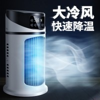 跨境台式桌面喷雾风扇补水加湿降温 户外办公家用usb充电风扇