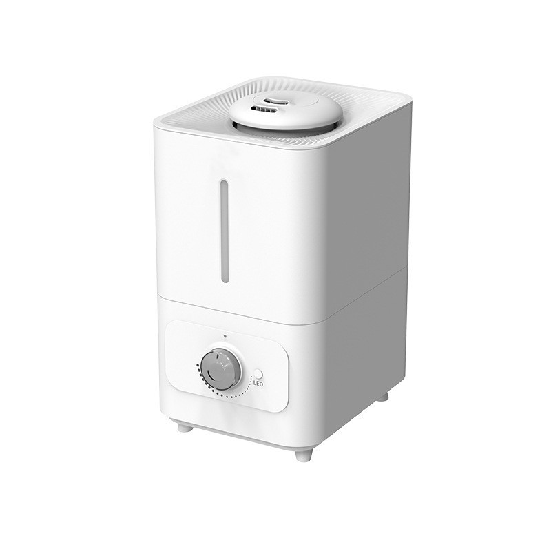 厂家双核雾化加湿器 OEM大雾量6L超声波静音卧室彩灯空气加湿图5