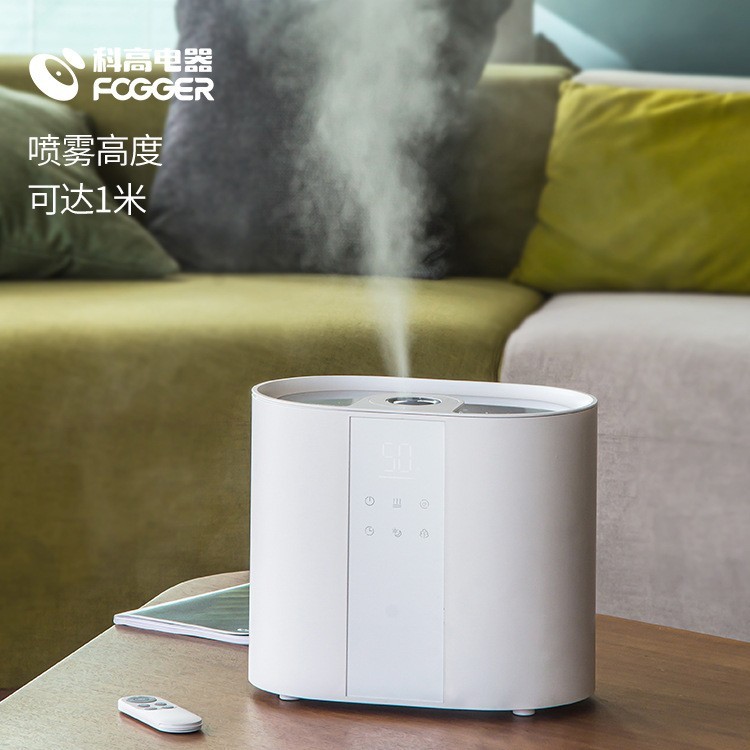 跨境5.5L大容量智能超声波加湿器家用办公室卧室静音空气加湿图2