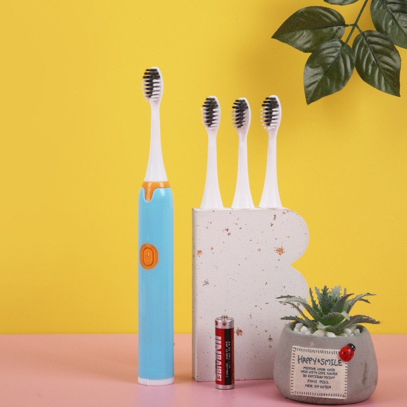 源头厂家电动牙刷超声波扫振美白亮白软毛旅行家用USB 充电式多档图2