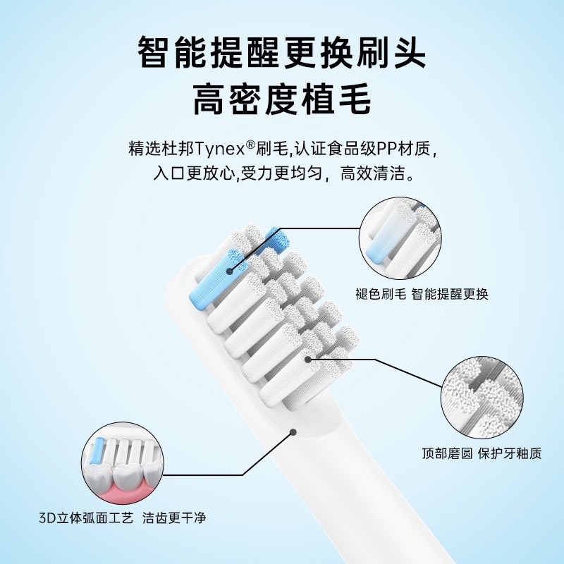 小巧便携成人软毛 Type-C直充款SN301电动牙刷支持轻定制企业LOGO图3