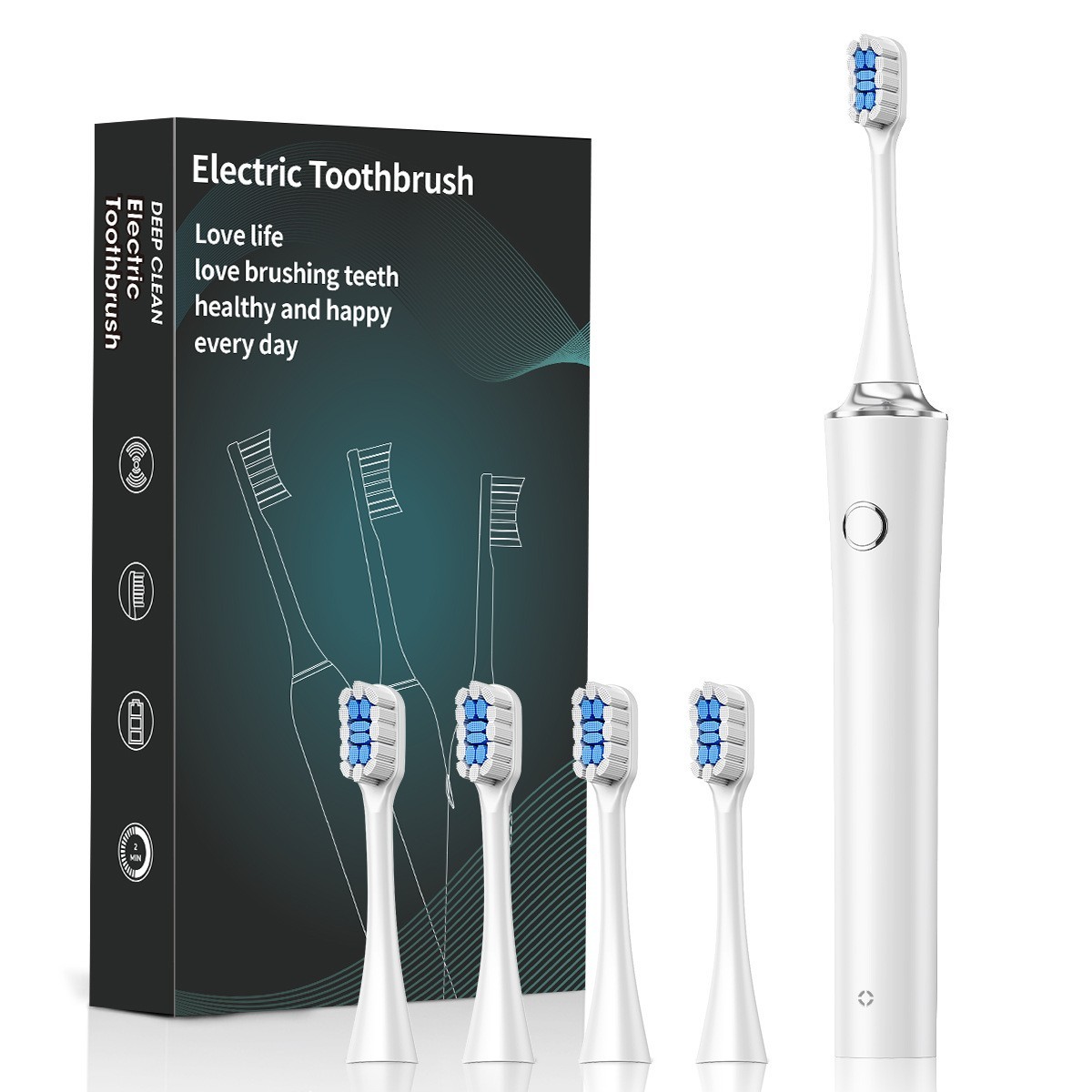 英文包装电动牙刷跨境新品磁悬浮电动牙刷图4