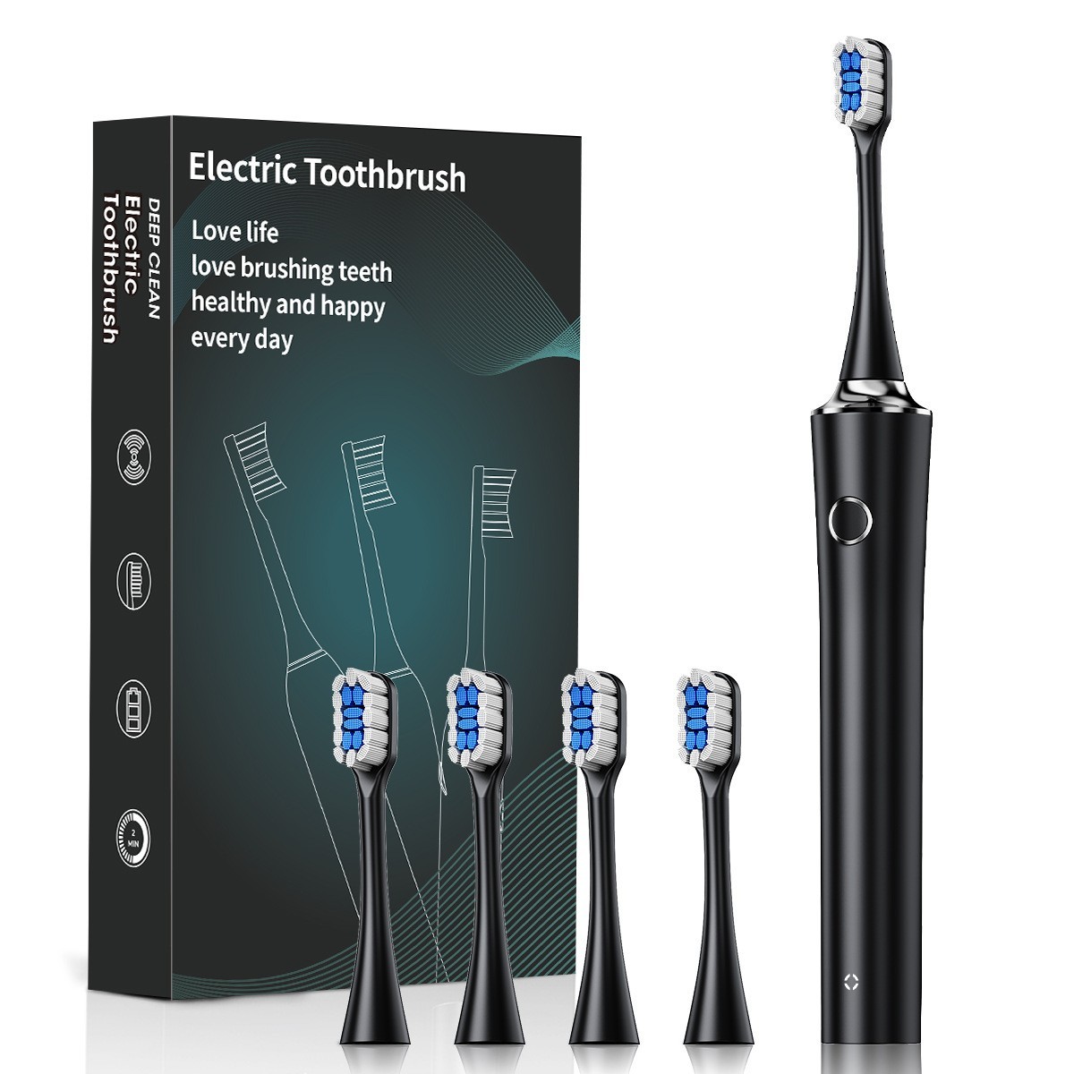 英文包装电动牙刷跨境新品磁悬浮电动牙刷图3