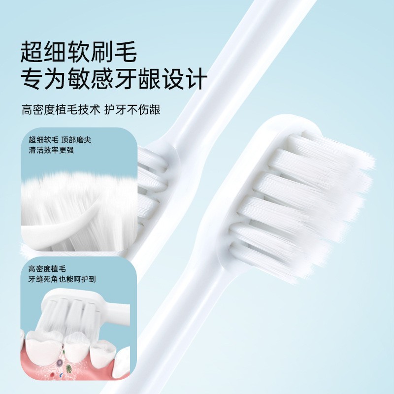 9档8刷头便携盒声波电动牙刷成人款充电软毛刷头高续航图4