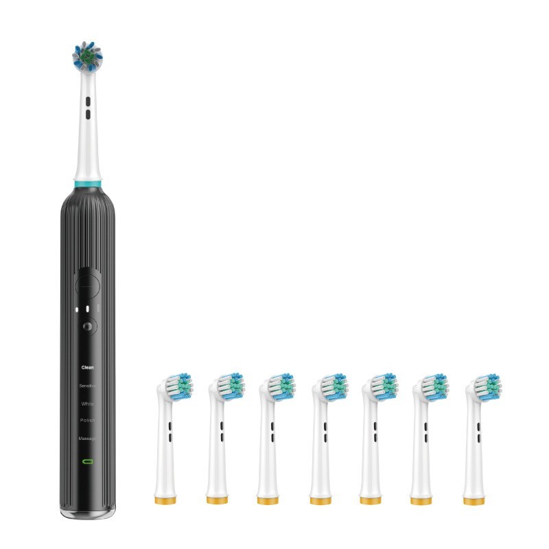 旋转电动牙刷脉冲可定制源头工厂中性超声波扫振无线充电现货图4