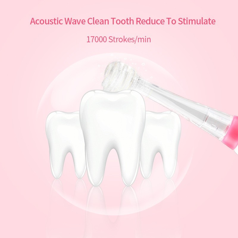 跨境儿童电动牙刷源头厂家直供 OEM/ODM贴牌定制声波牙刷图2