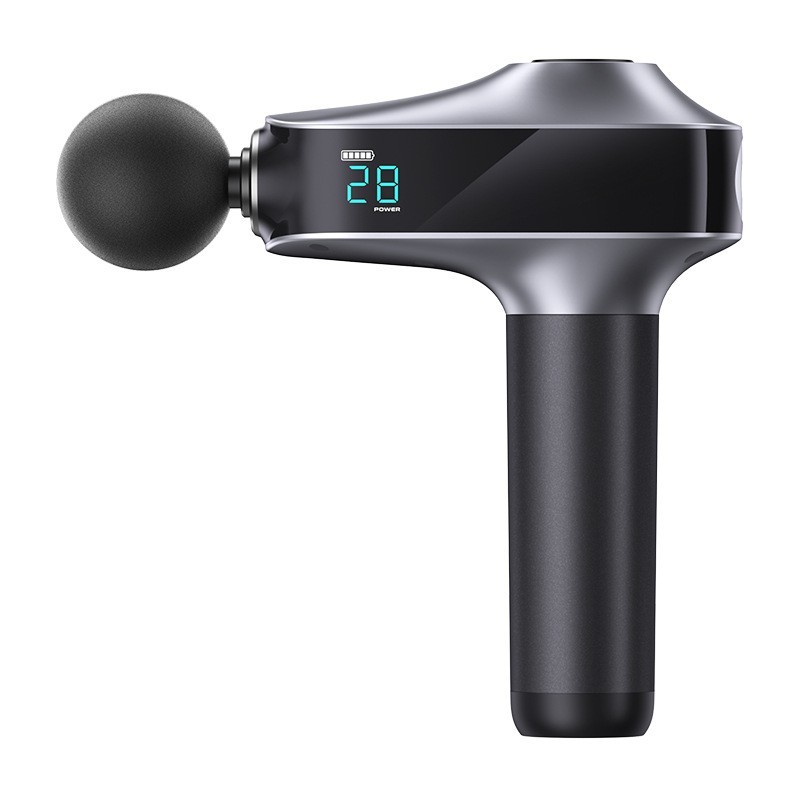 跨境高端款筋膜枪定制代工OEM无刷电机强劲有力大型按摩枪中英文图5