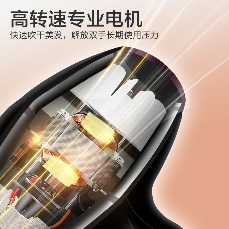 吹风机发廊专用家用理发店 大功率风大速干电吹风筒定制图2