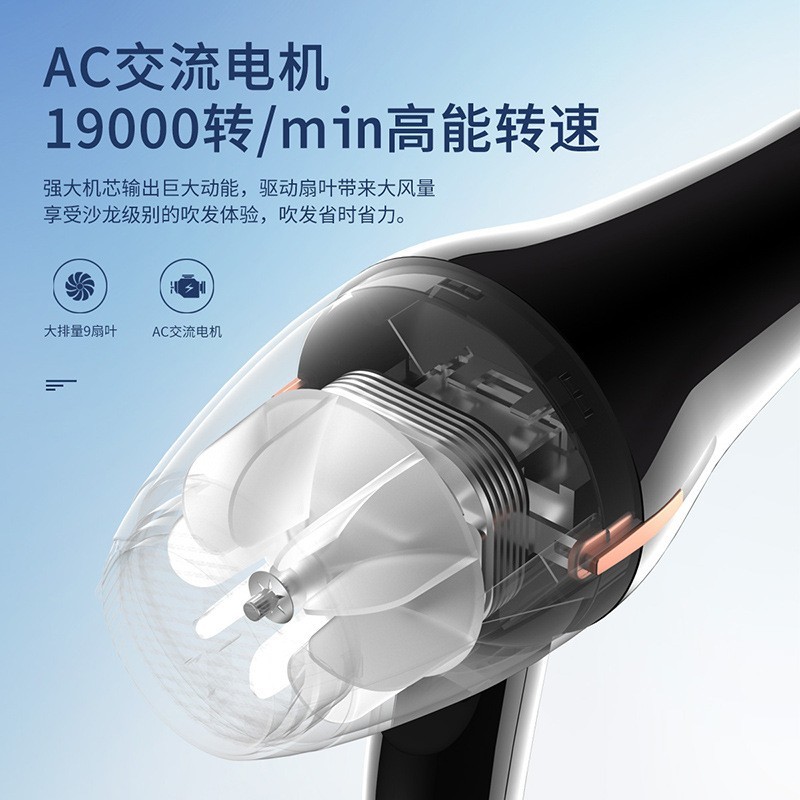 电吹风机家用发廊专用大功率恒温护发吹风筒厂家定制图2