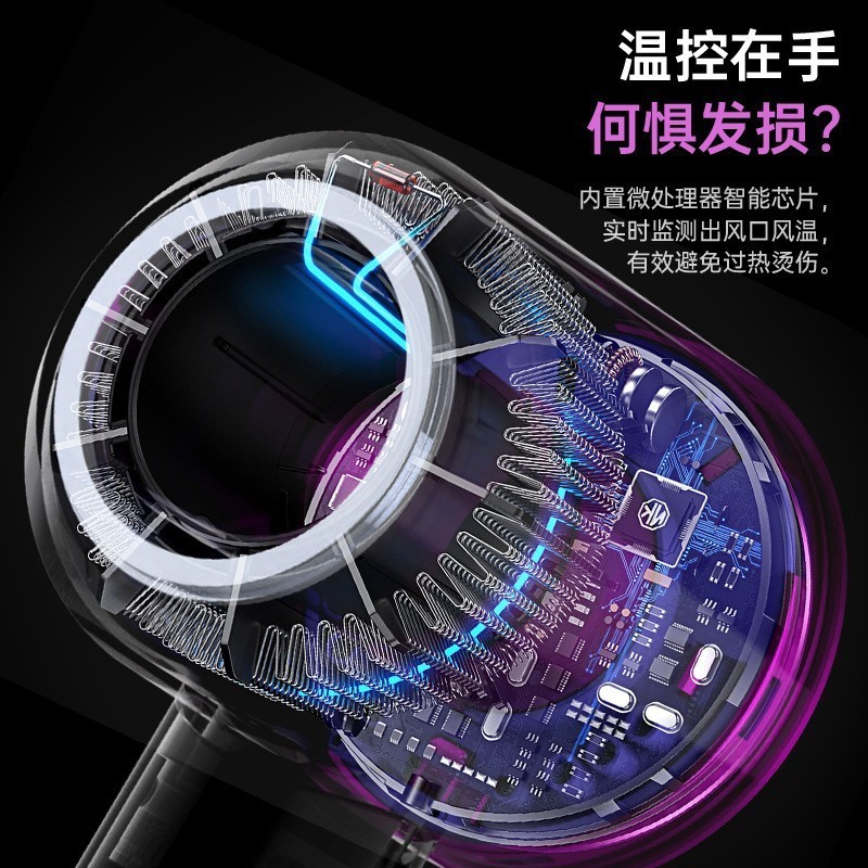 工厂定制家用吹风机便携学生宿舍酒店发廊专用冷热风交替电吹风图2