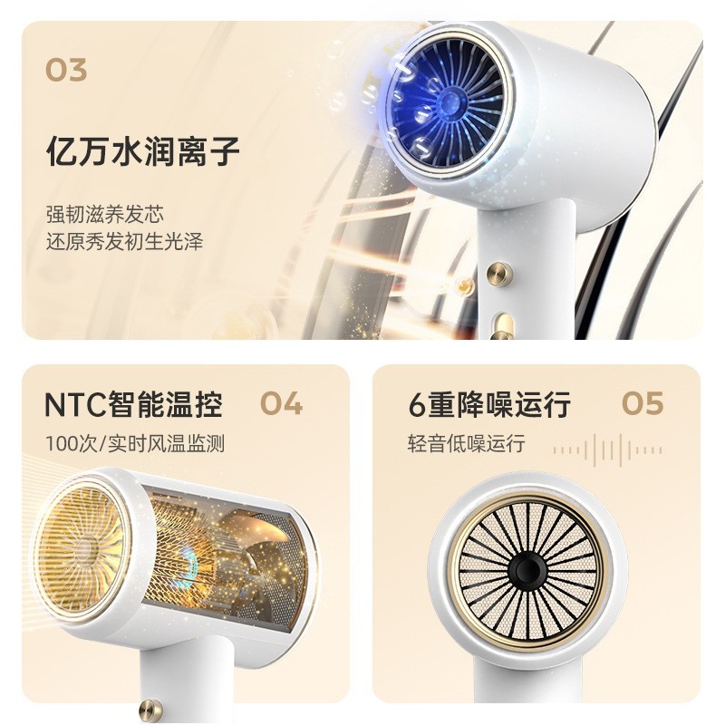 定制跨境吹风机家用发廊电吹风机亚马逊大功率护发吹风筒图4