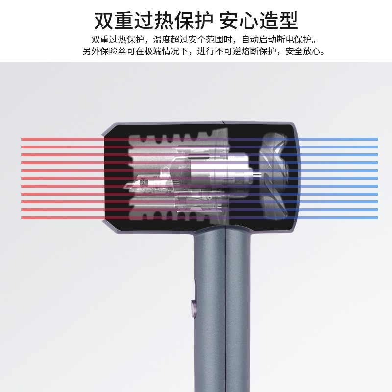 定制OEM加工吹风机家用发廊酒店大功率锤子 负离子电吹风图4