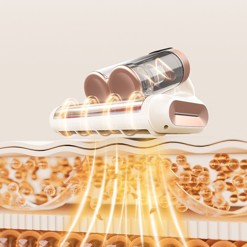 滚刷双尘杯拍打过滤除螨仪紫外线杀菌家用超声波去螨虫除螨仪定制图3