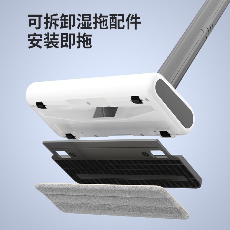 家用定制扫拖地吸尘器无线手持大功率地毯深度清洁吸尘除螨一体图2