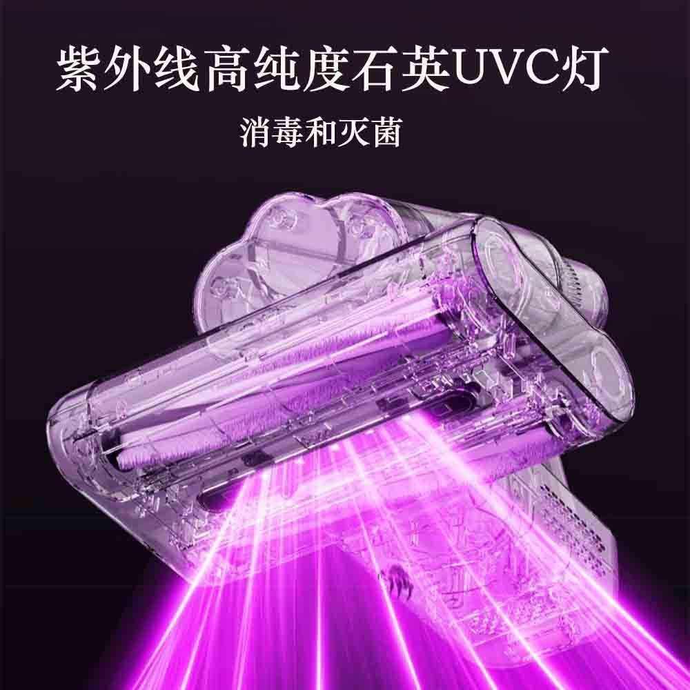 跨境滚刷双尘杯拍打过滤除螨仪紫外线杀菌家用超声波去螨虫除螨仪图3