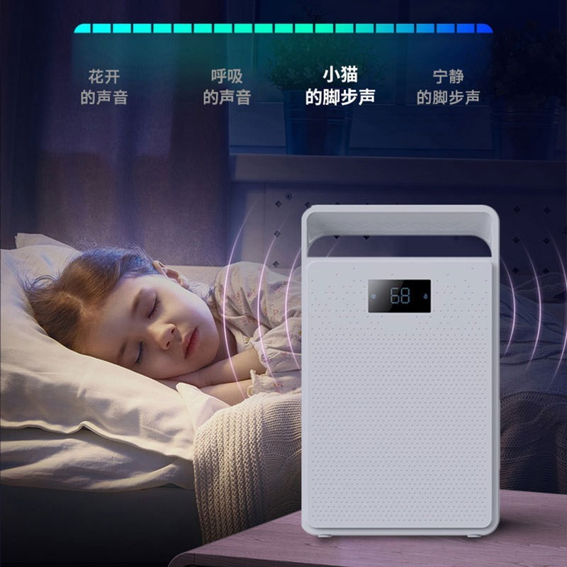 除湿机回南天家用吸湿卧室内静音抽湿干燥空气净化器一体便携图2