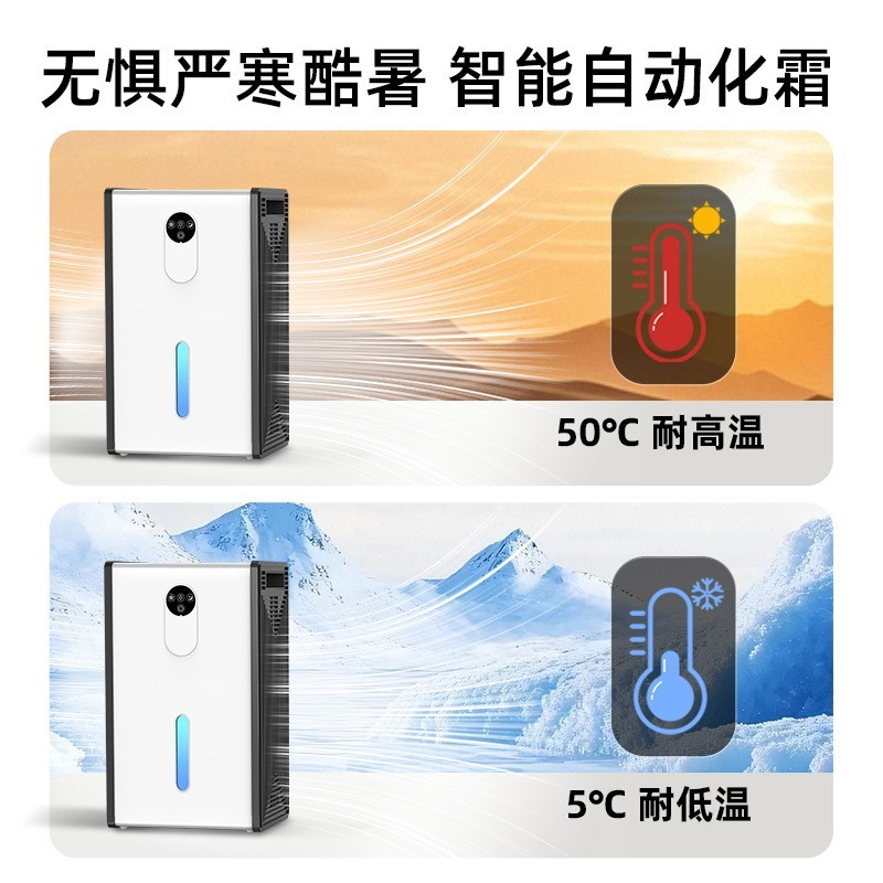除湿器家用小型去湿机室内大面积抽湿机卧室客厅除潮吸湿器地下室图4