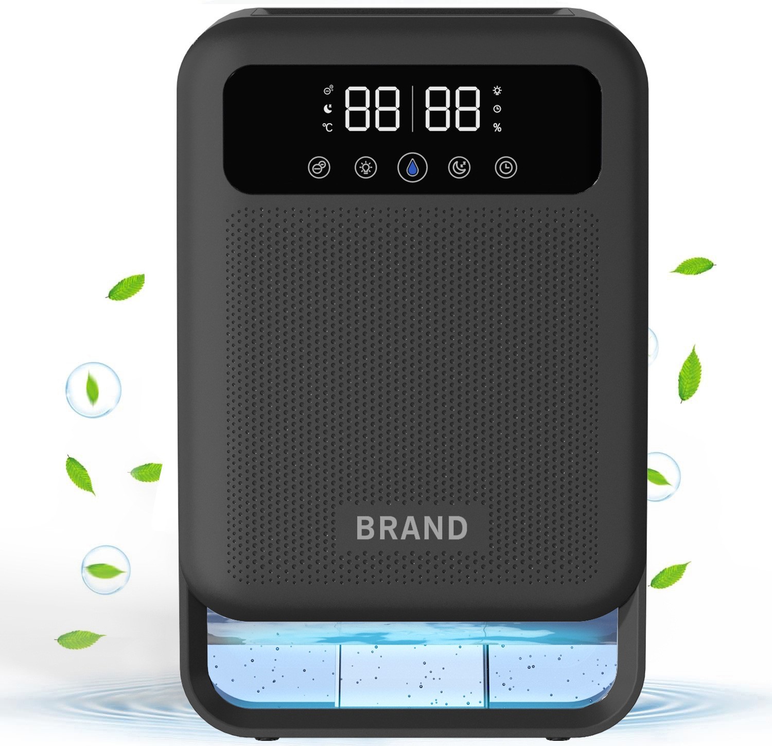 跨境定制除湿机家用卧室客房除湿器地下室抽湿机厂家去湿静音图5