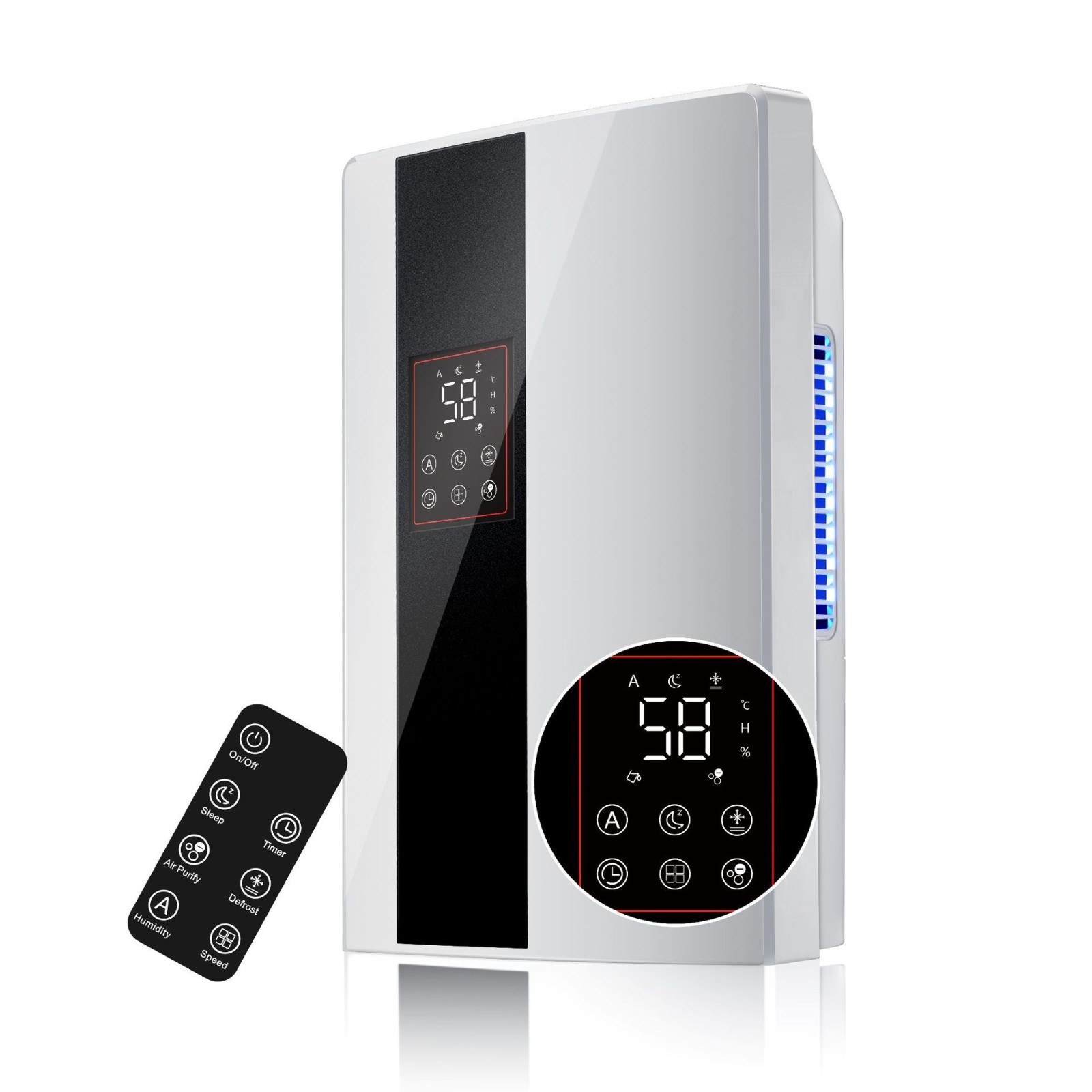 家用除湿机半导体抽湿机地下室干燥小型省电静音回南天吸湿除湿器图5