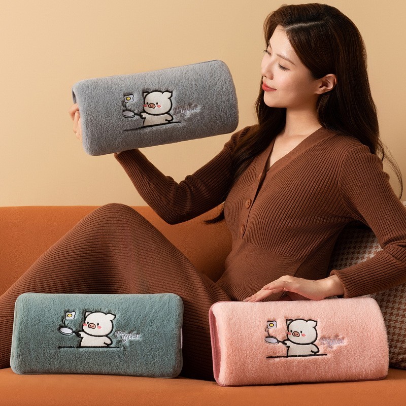 热水袋充电充电式宝宝电暖防爆暖水袋暖手毛绒肚子防烫国标安全图2