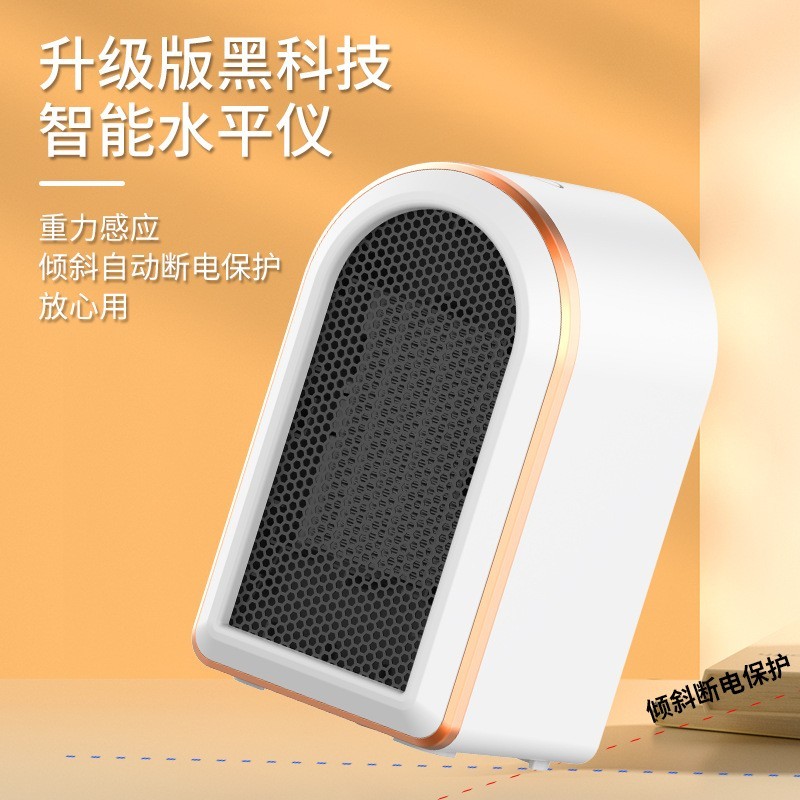 定制加工桌面暖风机PTC石墨烯发热欧规美规家用倾倒断电取暖机器图3