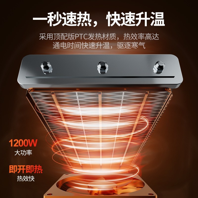 定制新款取暖家用暖风机取暖神器办公室小太阳暖风机取暖神器跨境图4