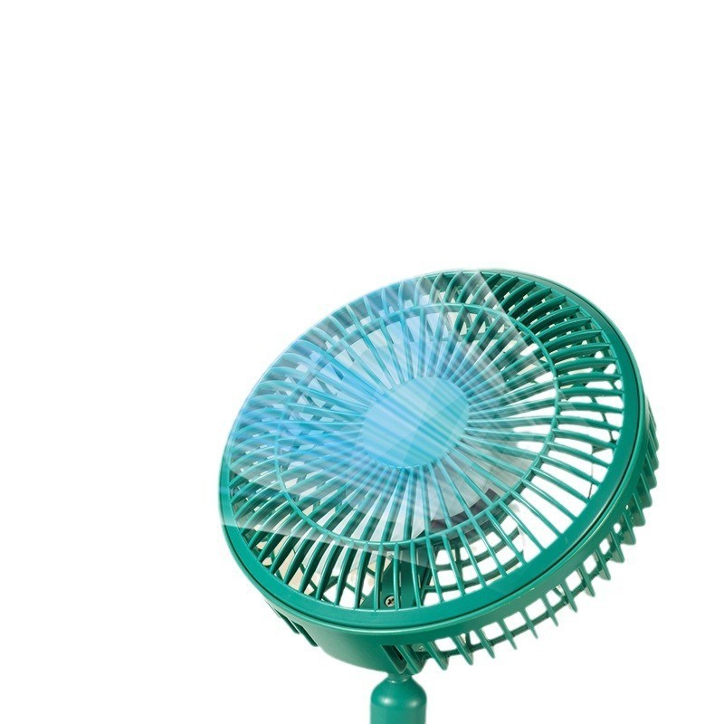 跨境桌面折叠风扇宿舍办公室专用充电款便携式摇头usb小风扇图5