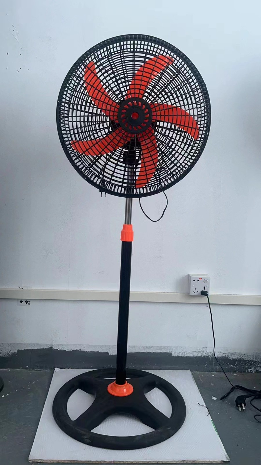 18寸工业落地扇 三合一摇头风扇台立式扇壁挂扇南美非洲跨境图4