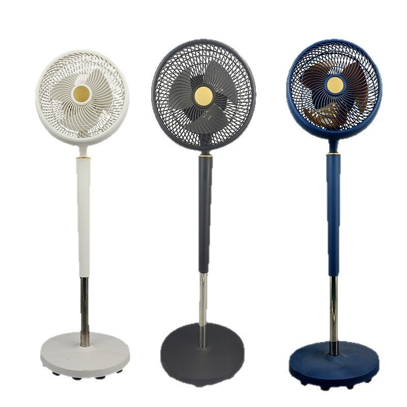 10寸循环扇落地扇轻音家用立式大风力电扇宿舍小型落地强力摇头扇图5