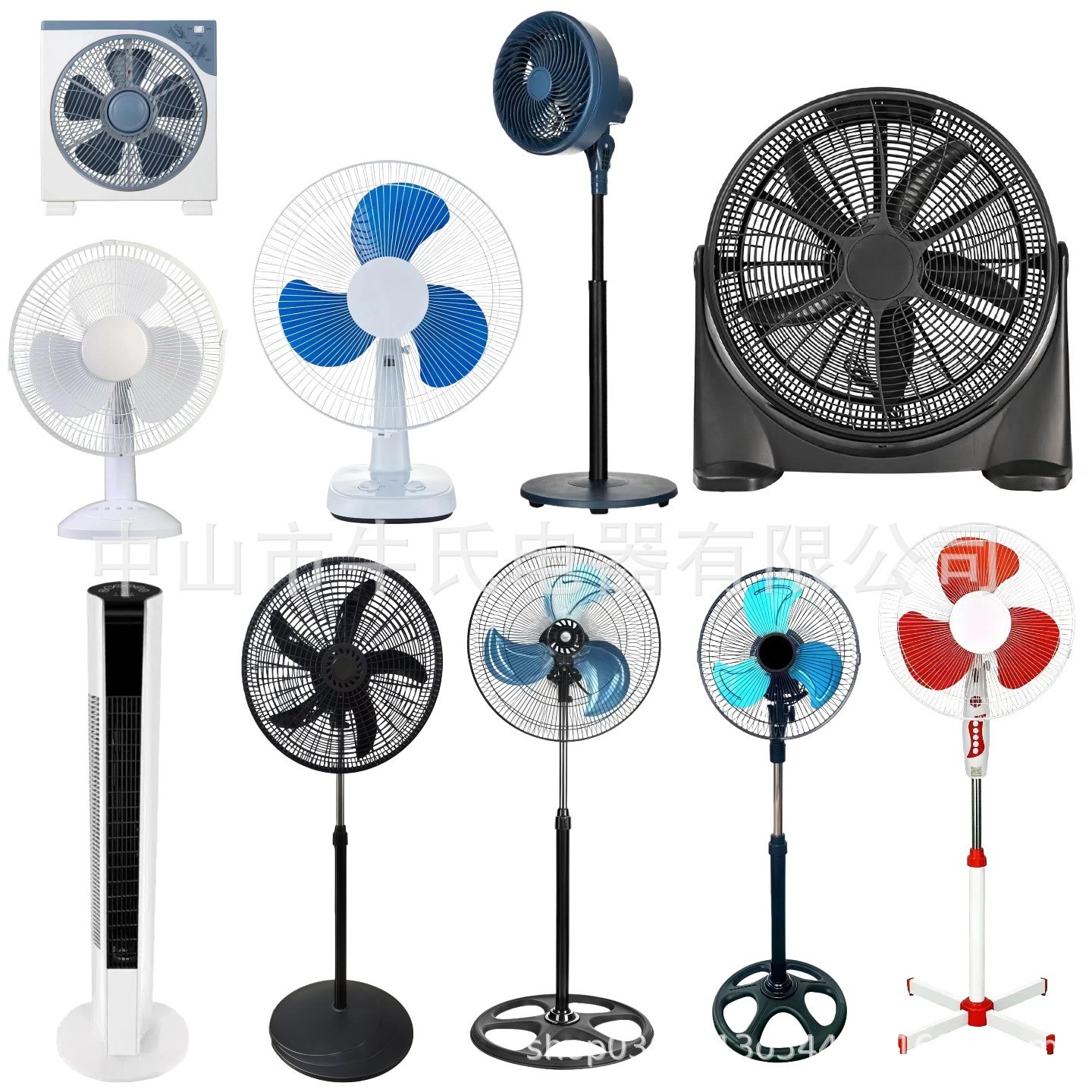欧洲CE认证18寸三合一落地扇220V大风力工业电扇中山工厂8" fan图2
